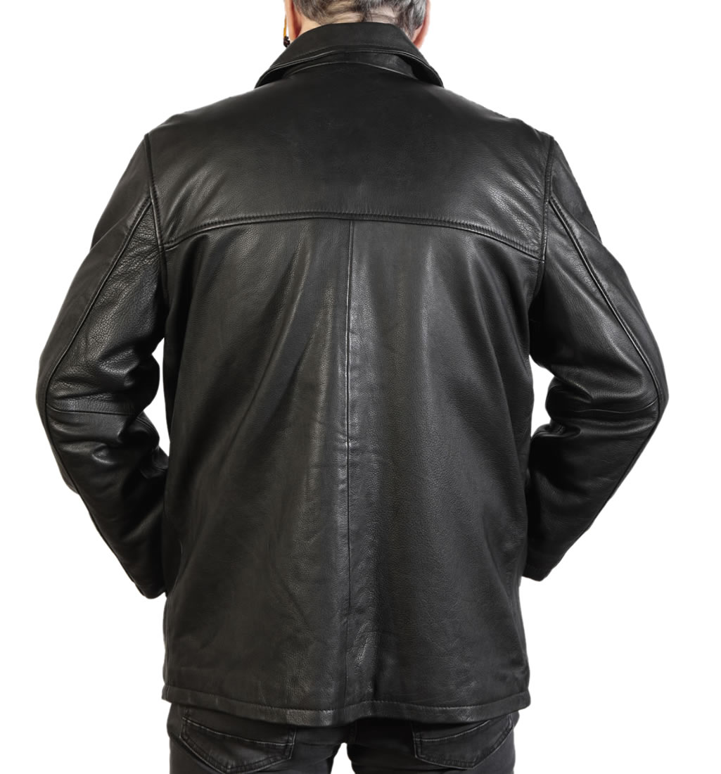 Mens leather box jackets uk sale